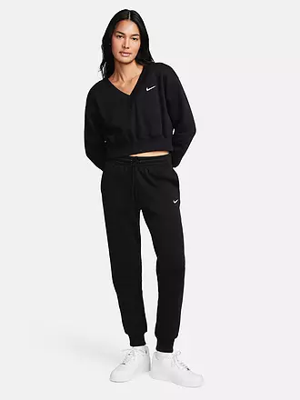 NIKE | Pantaloni da jogging da donna Sportswear Phoenix Fleece | schwarz